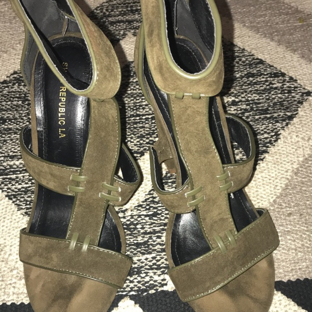 Suede Heels